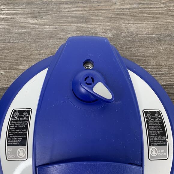 Instant Pot Lux Breezy Blossom 60 6 Quart Pressure Cooker Lid Only Replacement - Picture 2 of 8